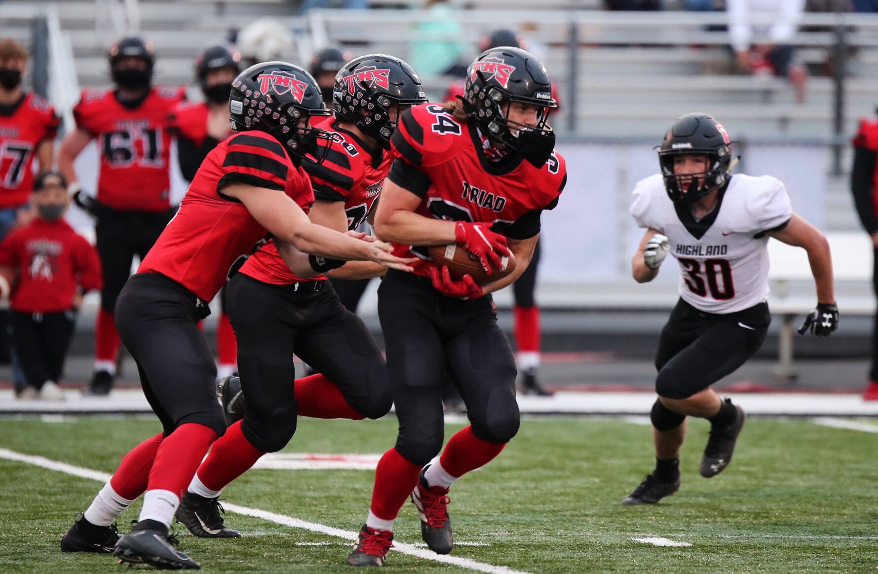 Highland vs. Triad football